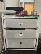 IKEA Lore White Chest of 3 Drawers 502.937.22