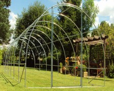 Frame only 8x3m poly - frame,