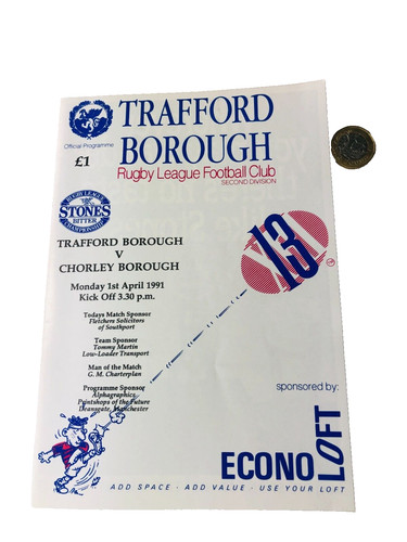 Rugby programme trafford - rugby,