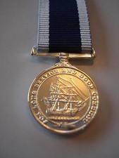 LSGC Miniature Medal, Royal Navy Long Service Good Conduct, E11R, Army, Military