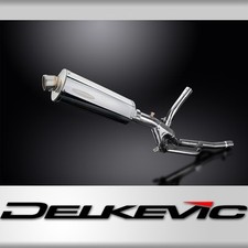 Suzuki DL650 V-Strom 2017-2023 350mm Oval Stainless Exhaust Silencer Can Kit