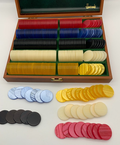 Vtg harrods poker - vtg, box