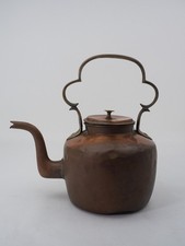 Vintage copper kettle with - copper,