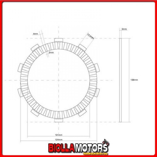 741299 single disc - single, clutch