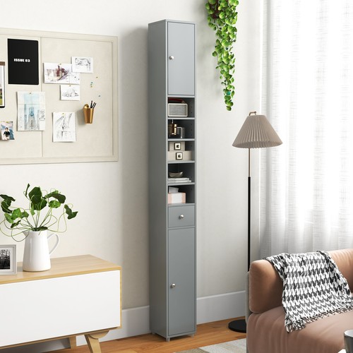 Bathroom tall cabinet - bathroom, slim