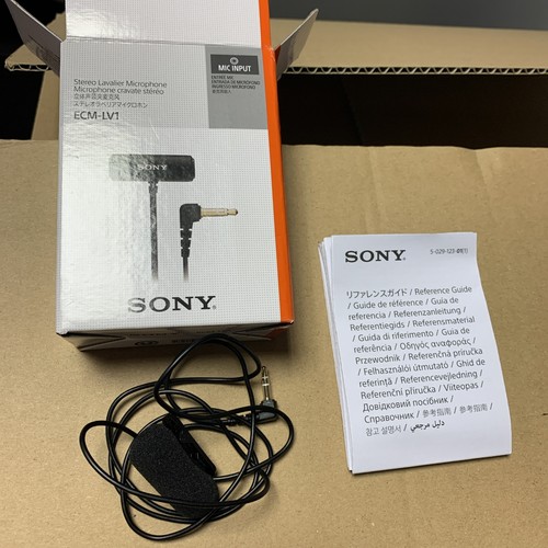 Sony ecm lv1 - ecm-lv1, lavalier