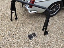 MGB ROLL BAR AND COVER - B+C ROADSTER MGB/C Roadster roll bar, black cover