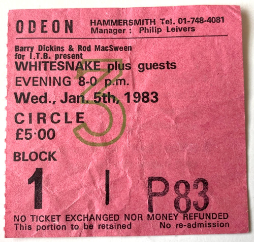 Whitesnake samson wed 5th - whitesnake,