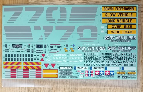Tamiya 56371 scania 770s 8x4 - 56371,