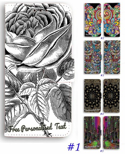 Personalised text wallet phone - personalised,