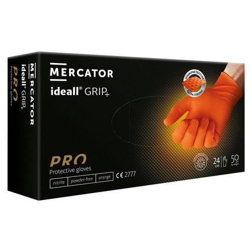 Mercator nitrile gloves grip - gloves,