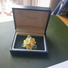 Vtg coalport ceramic floral - ceramic,
