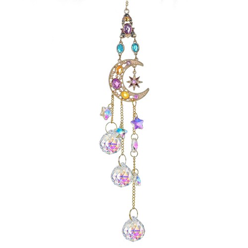 Handmade crystal moon star - handmade,