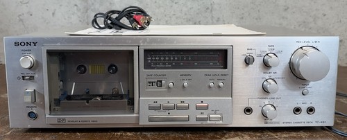 Vtg sony k61 cassette deck - tc-k61,
