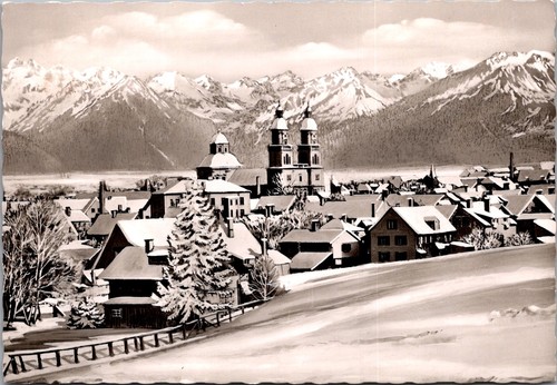 Snow covered village church - snow,