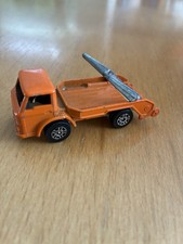Vintage Corgi Juniors Whizzwheels Ford D 1000 Skip Truck Orange (No Skip)