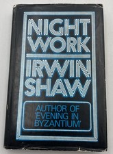 NightWork Irwin ShawBook Club Associates 1976 Dust Jacket Hardback IDLB