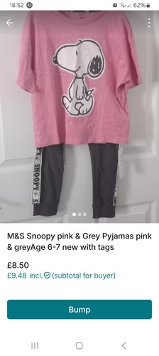 Snoopy pink grey - snoopy,