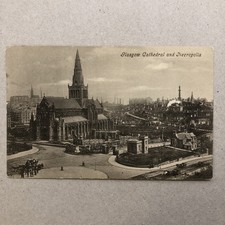 Glasgow Cathedral & Necropolis - Old Picture Postcard