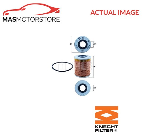 Engine oil filter knecht - filter, ox