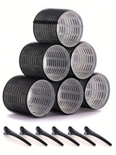 Jumbo Hair Curlers 2.56in Set