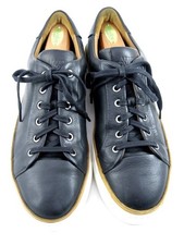 Allen Edmonds "FLYNN" Casual Derby Sneakers 11 D Black   (664N)