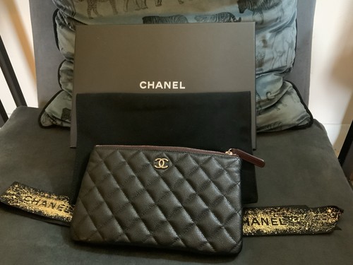 Chanel case black - case, in