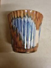 Vintage Old Court Ware Handpainted Vase 12cm high 