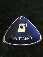 Vintage Whitbread Ceramic Ashtray Price Kensington England Breweriana