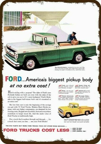 1957 ford f100 styleside - 1957,