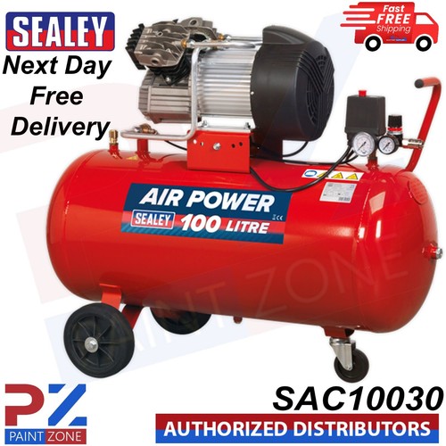 Sealey sac10030 100l twin - sac10030,