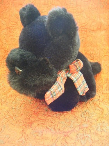 Black scottie dog - black, toy