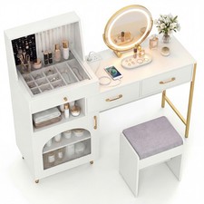 COSTWAY Vanity Desk with