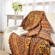 Boho Sofa Blanket Throw