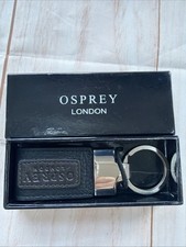 OSPREY LONDON LEATHER KEYRING
