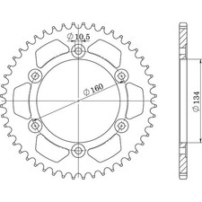 Steel crown step - steel,