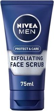 Nivea Men Protect & Care Exfoliating Face Scrub 75ml With Aloe Vera UK