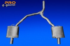 Exhaust Back Box Silencer Y- Pipe for FORD S-MAX Mk2 GALAXY Mk4  1.5  2.0  TWIN