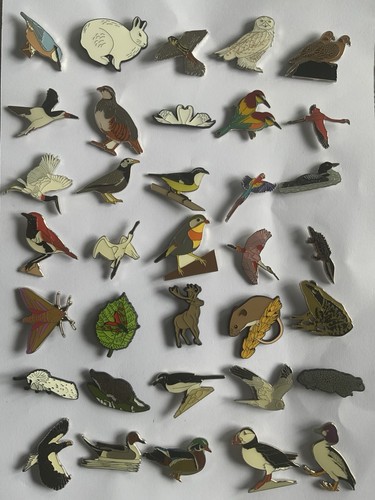 None rspb badges pin - none,