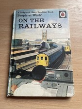 On The Railways Vintage Ladybird Book People At Work Series 1979 40p