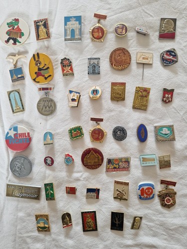 Vintage soviet union pin - soviet,