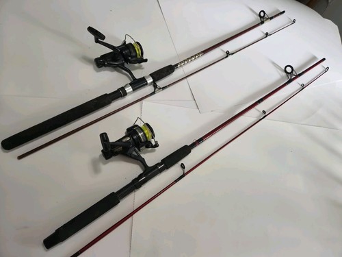 Lot spinning rod reel - (2),