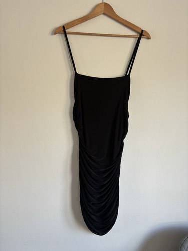 Saw first black ruched - saw,
