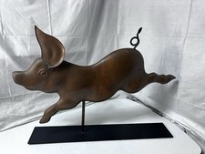 Vintage Large PIG FLYING 3D