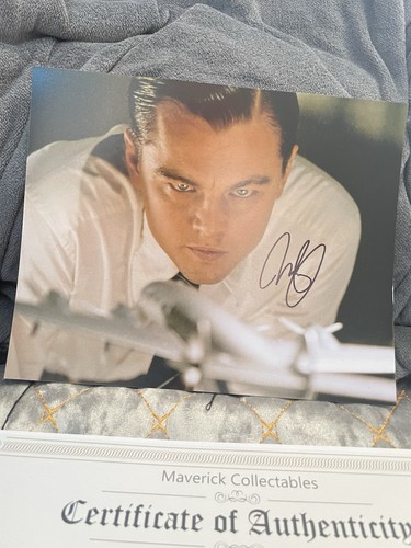 Hand signed leonardo caprio - leonardo,