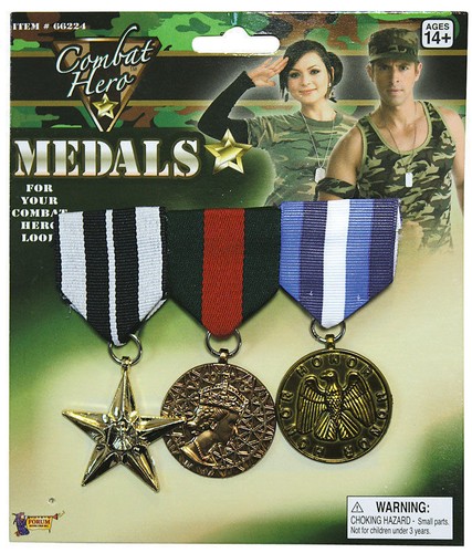 Combat hero medals british - combat,