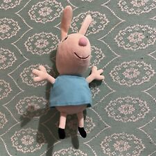 TY Beanie Peppa Pig Rebecca Rabbit Soft Toy Plush Play Figure Character Teddy