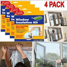 4 x WINDOW INSULATION KIT