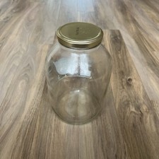 Drivers Large Glass Storage UpCycle Pickle Jar Pickle Twist Off Lid