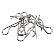 Retaining R Clips 304 Stainless Steel Cotter Pins, Split Pins Safe Tightening
